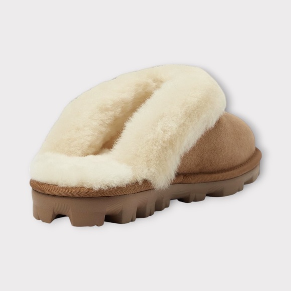 Womens UGG Coquette Slipper - Chestnut Suede. 5125 - Picture 4 of 7